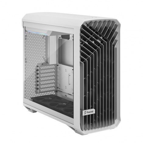 Fractal Design | Torrent Compact TG Clear Tint | Side window | White | Power supply included | ATX - 3